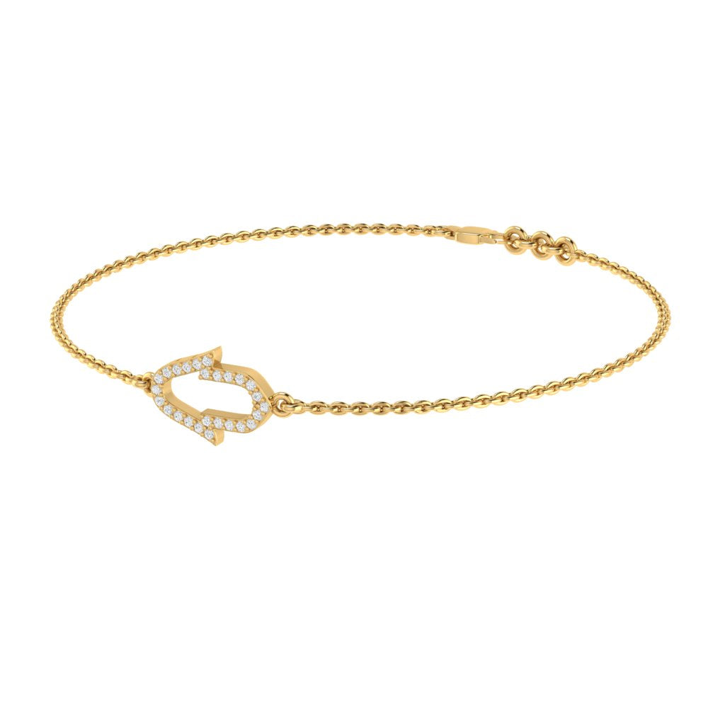 Hamsa hand chain Bracelet