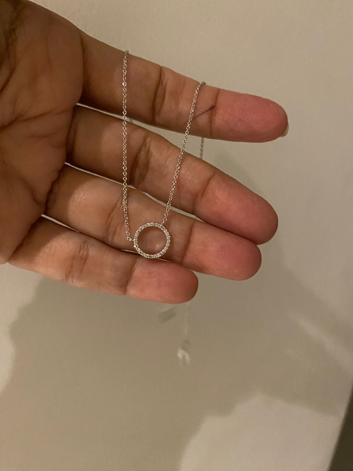 The Orbit-Lab Grown Diamond Circular Pendant