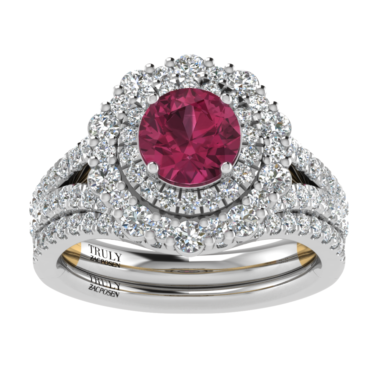 Ruby & Diamond Elegance Ring