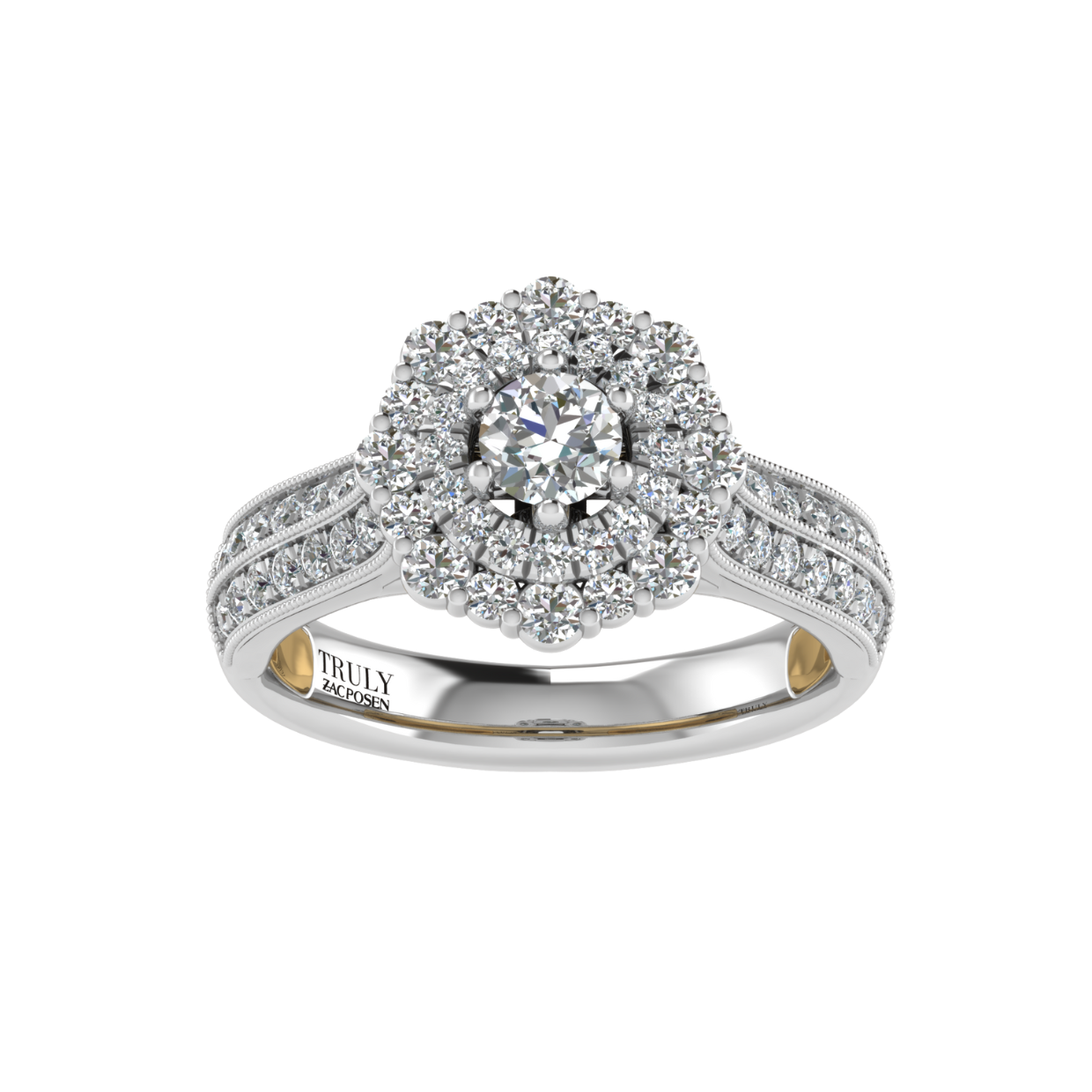 Floral Splendor Diamond Ring
