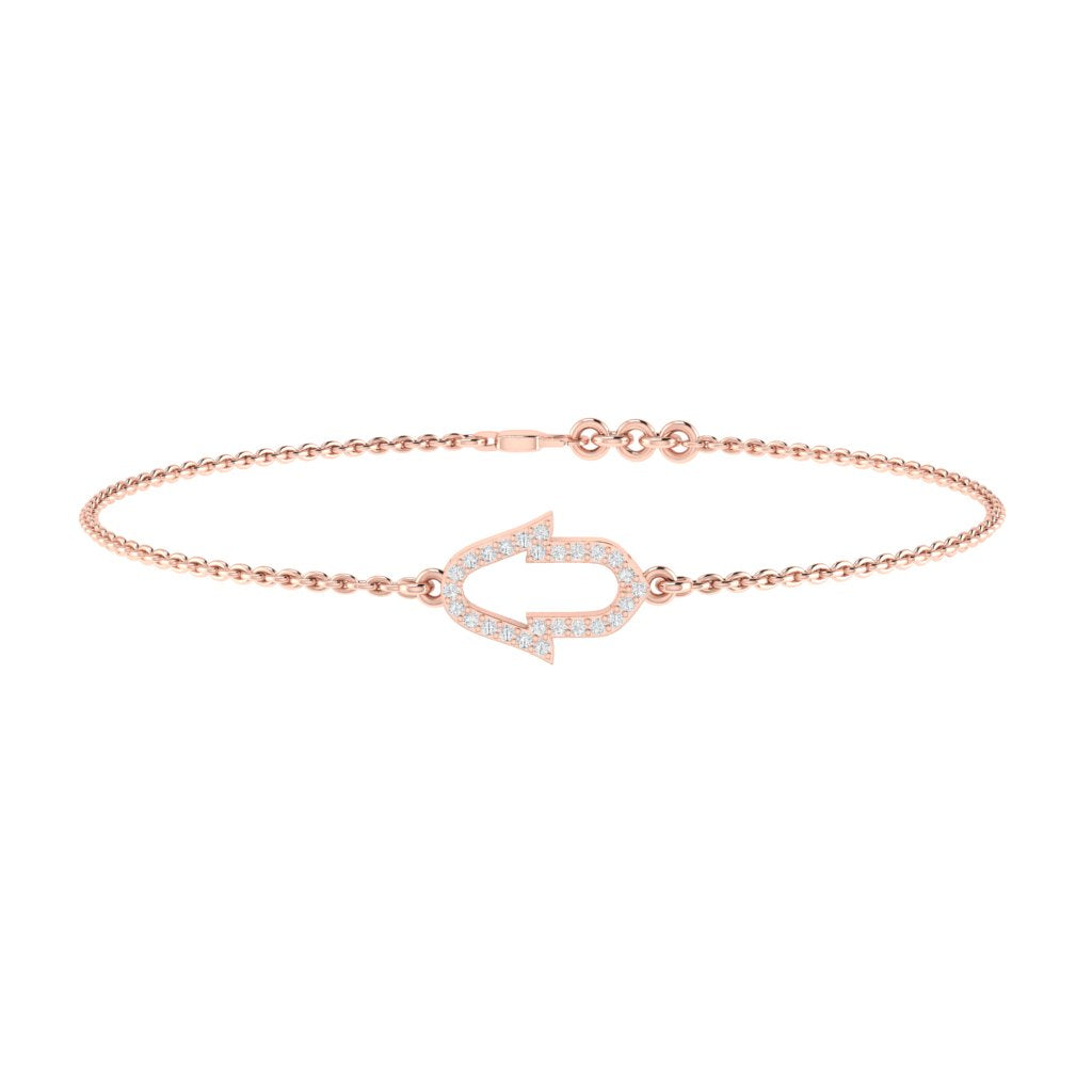 Hamsa Diamond Bracelet