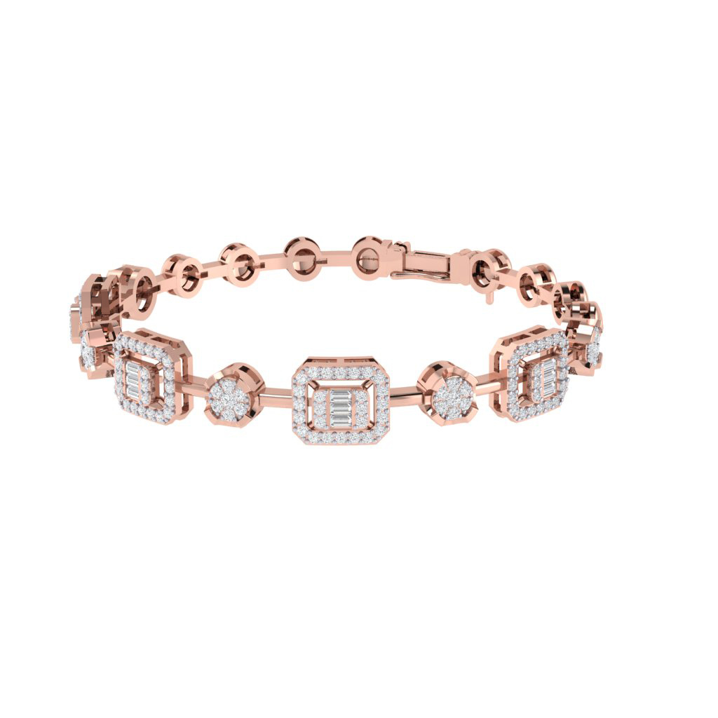 Princess Diamond Bracelet