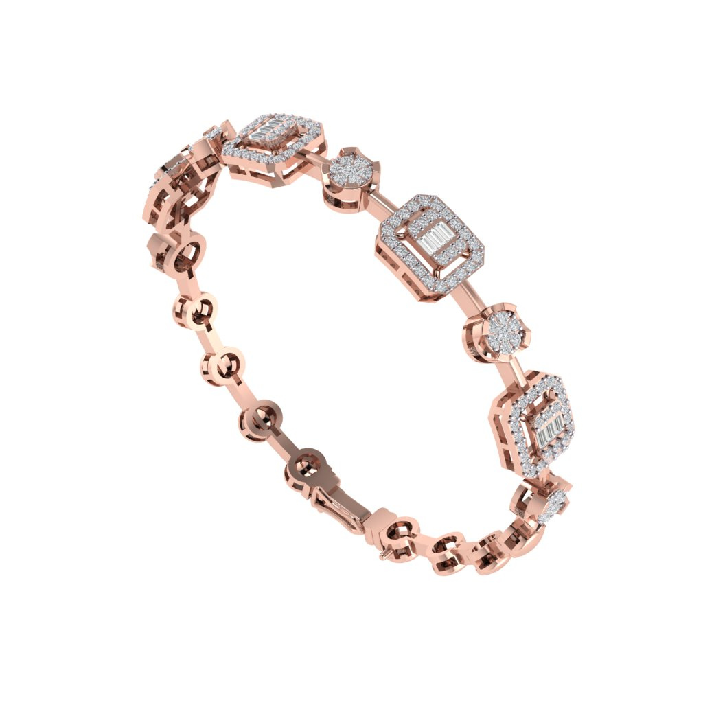 Princess Diamond Bracelet