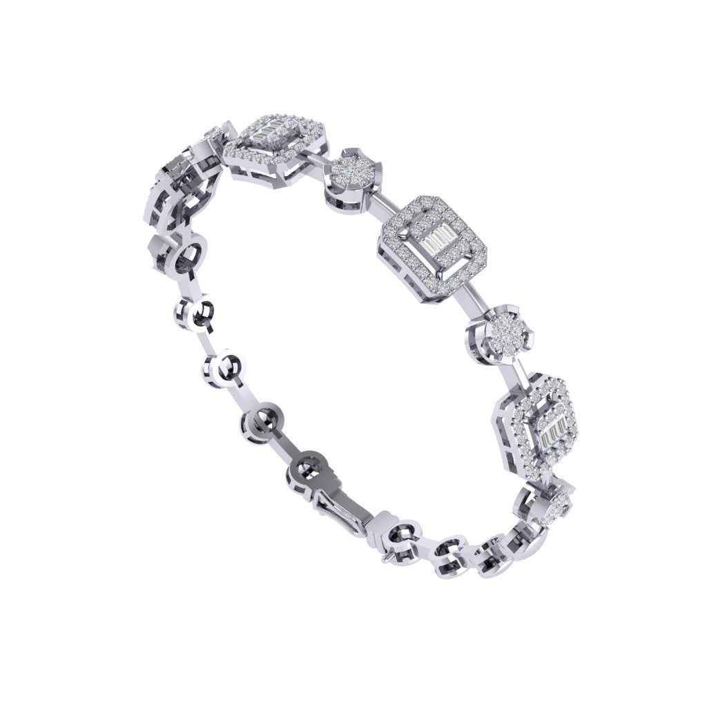 Princess Diamond Bracelet