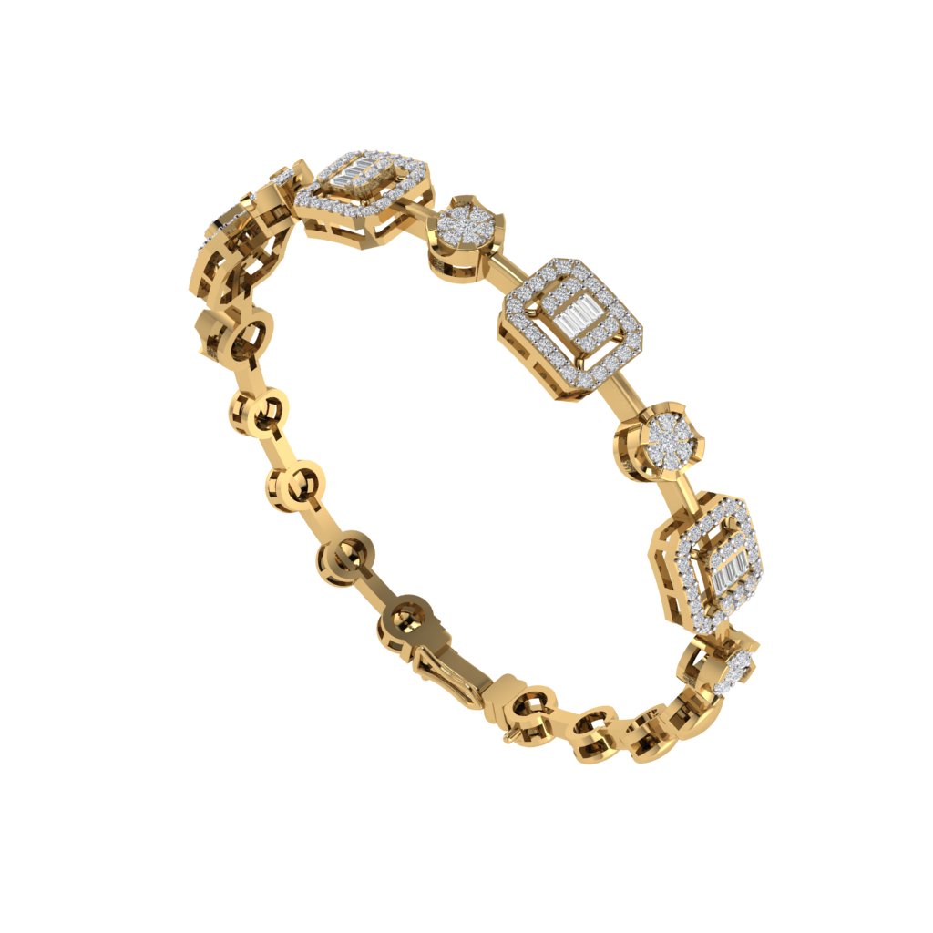 Princess Diamond Bracelet