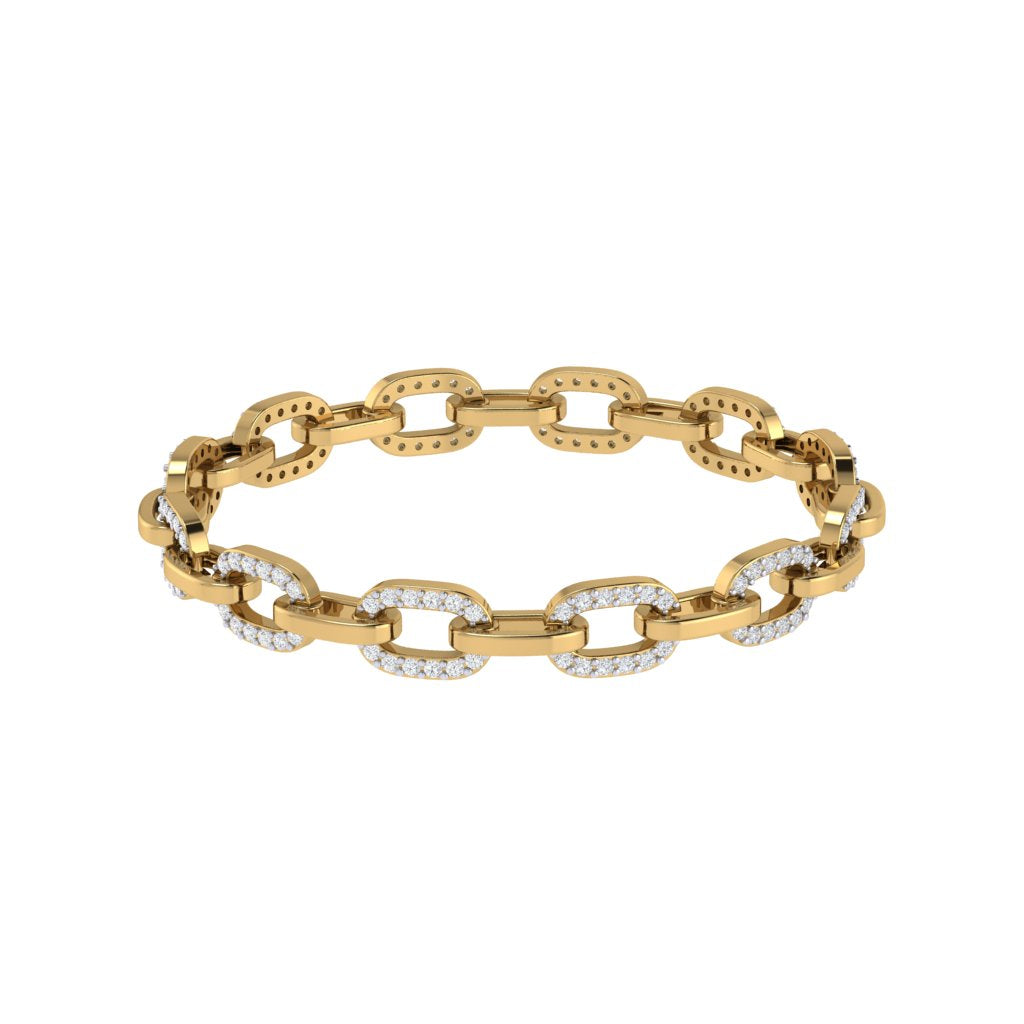 Diamond Chain Bracelet