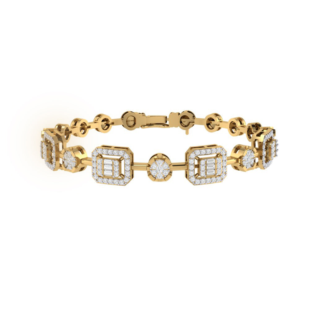 Princess Diamond Bracelet